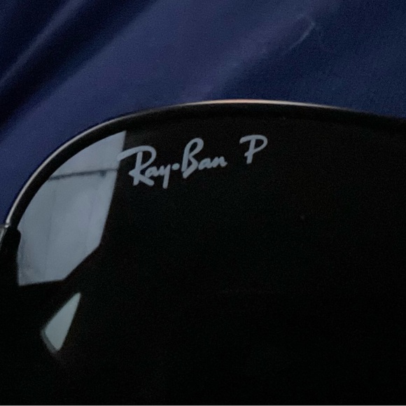 Ray ban p authentic women’s aviators sunglasses polarized. With original case - Picture 6 of 7